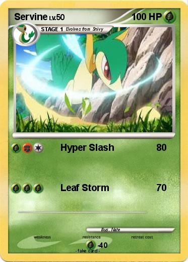 Pokemon Servine