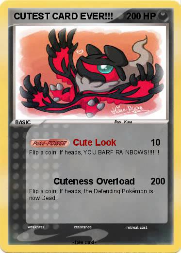 Pokemon CUTEST CARD EVER!!!