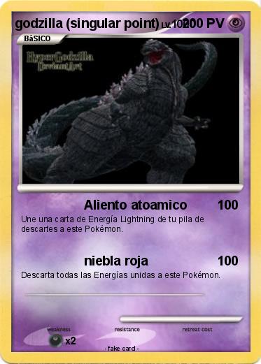 Pokemon godzilla (singular point)