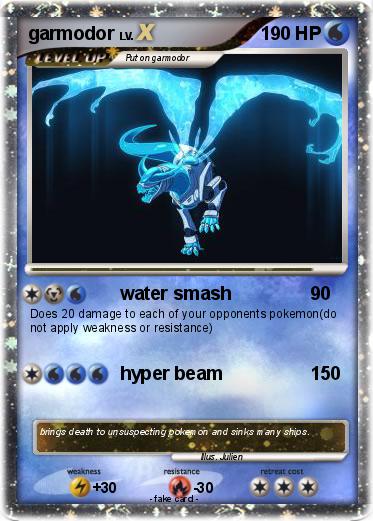 Pokemon garmodor