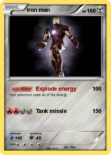 Pokemon Iron man