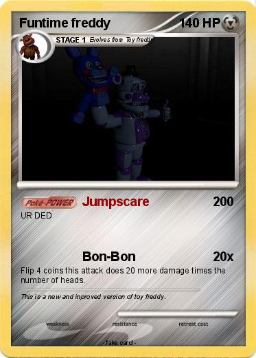 Pokemon Funtime freddy