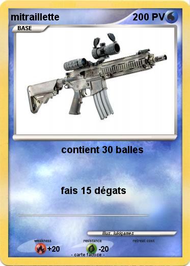 Pokemon mitraillette