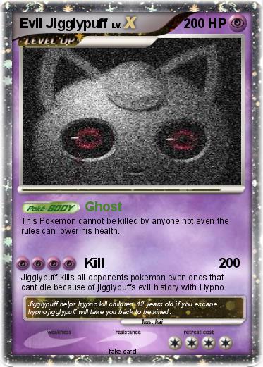 Pokemon Evil Jigglypuff