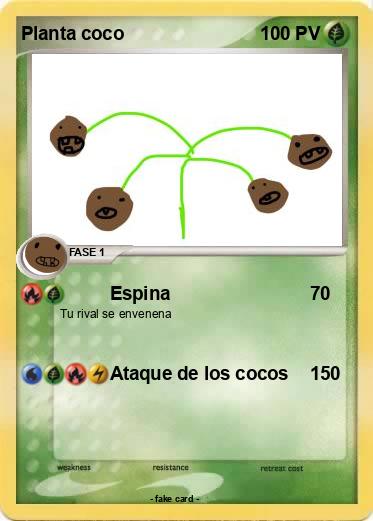 Pokemon Planta coco