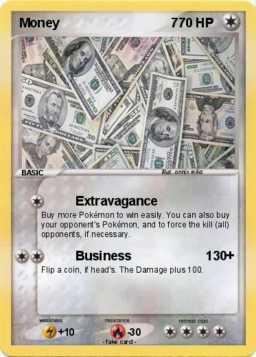 Pokemon Money                                7