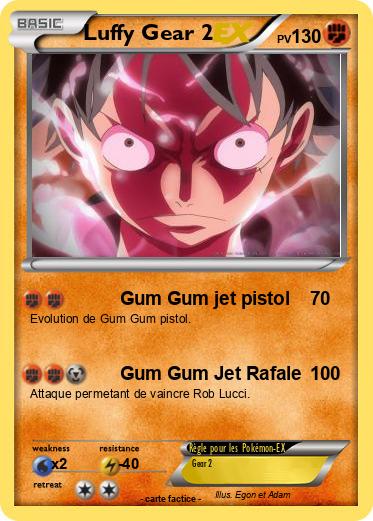 Pokemon Luffy Gear 2