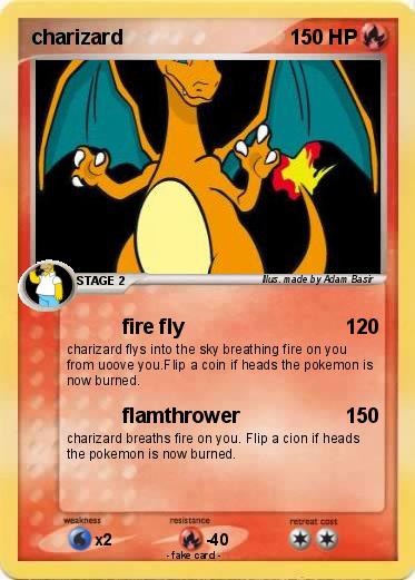 Pokemon charizard