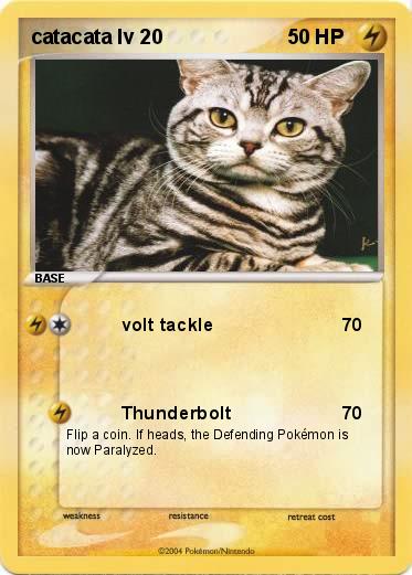 Pokemon catacata lv 20
