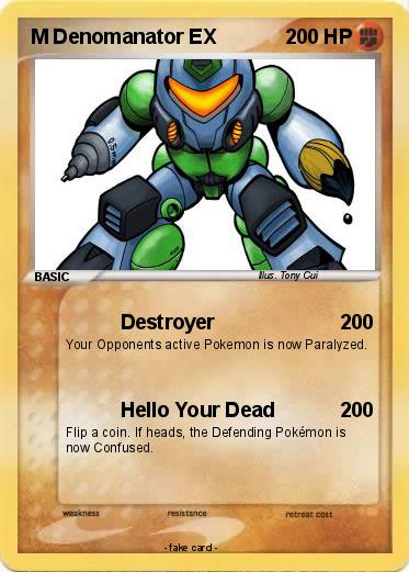 Pokemon M Denomanator EX