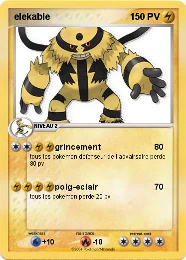 Pokemon elekable