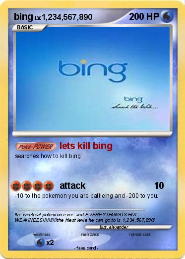 Pokemon bing
