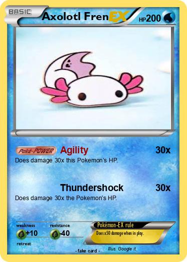 Pokemon Axolotl Fren