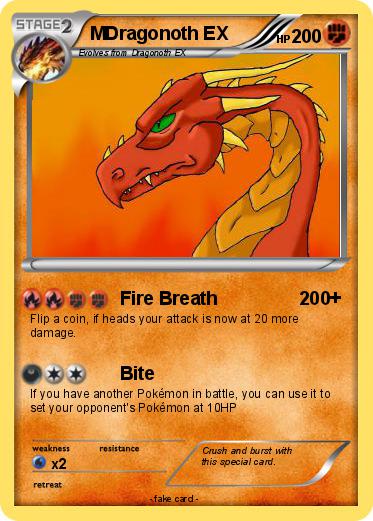 Pokemon MDragonoth EX
