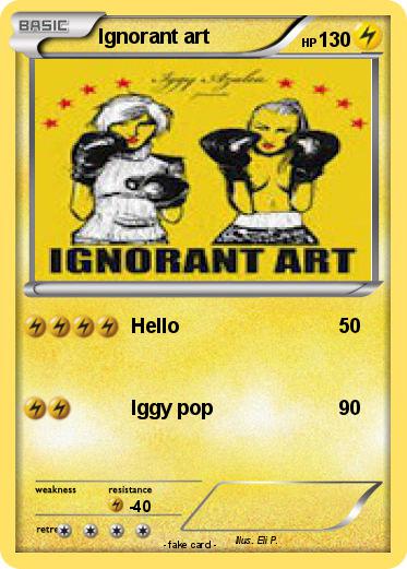 Pokemon Ignorant art