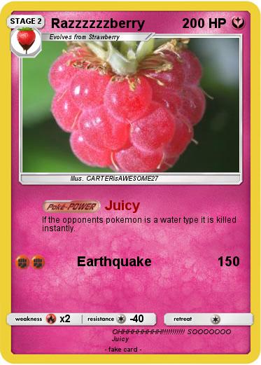 Pokemon Razzzzzzberry