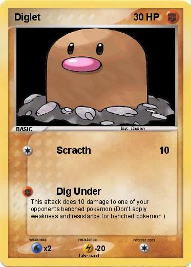 Pokemon Diglet