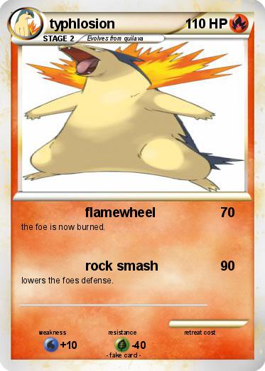 Pokemon typhlosion
