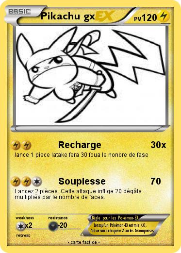Pokemon Pikachu gx