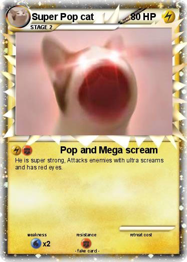 Pokemon Super Pop cat