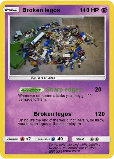 Pokemon Broken legos