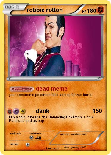 Pokemon robbie rotton