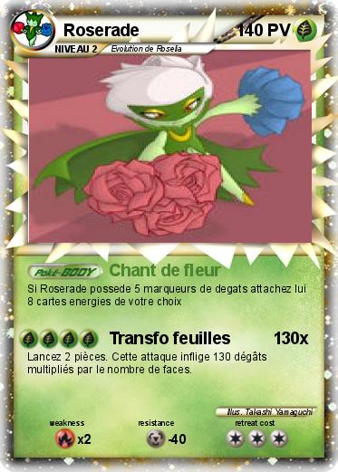 Pokemon Roserade