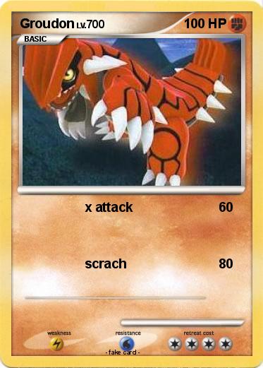 Pokemon Groudon