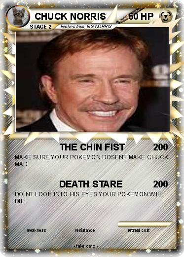 Pokemon CHUCK NORRIS