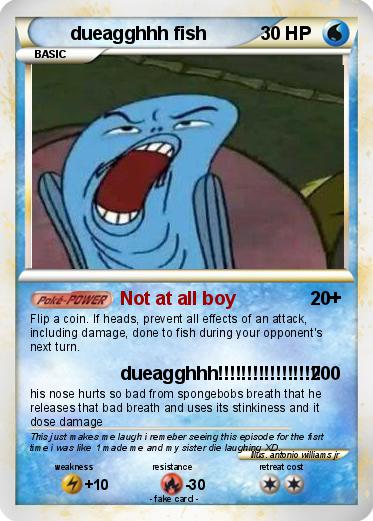 Pokemon dueagghhh fish