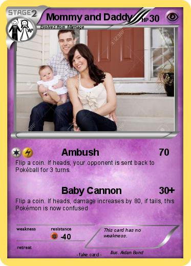 Pokemon Mommy and Daddy