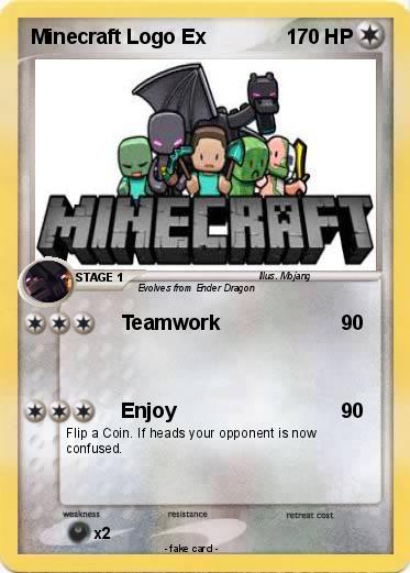 Pokemon Minecraft Logo Ex