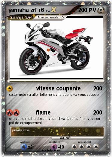 Pokemon yamaha zrf r6