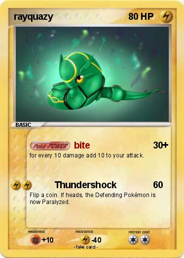 Pokemon rayquazy
