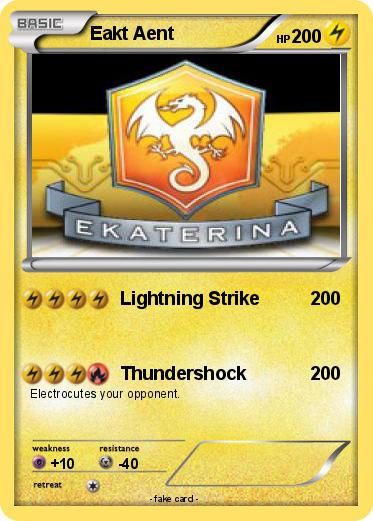 Pokemon Eakt Aent