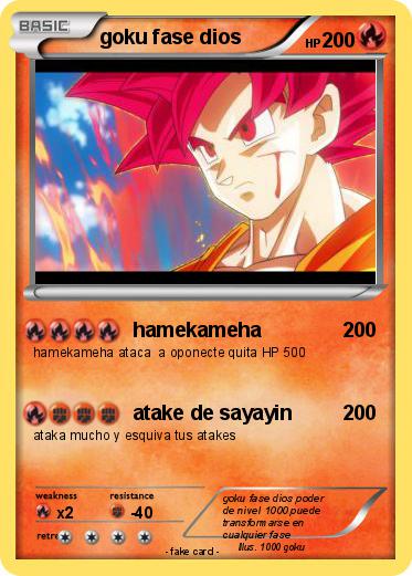 Pokemon goku fase dios