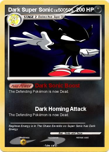Pokemon Dark Super Sonic