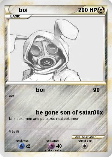 Pokemon boi