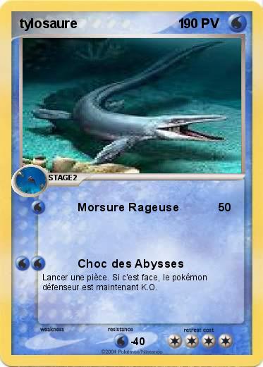 Pokemon tylosaure                            1