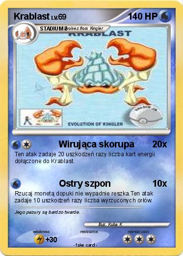Pokemon Krablast