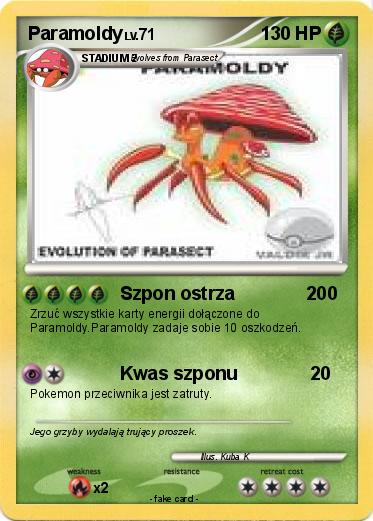 Pokemon Paramoldy