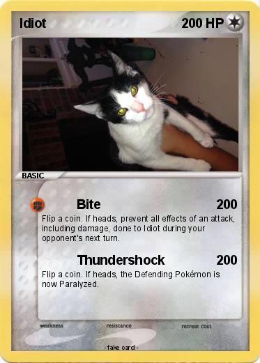 Pokemon Idiot