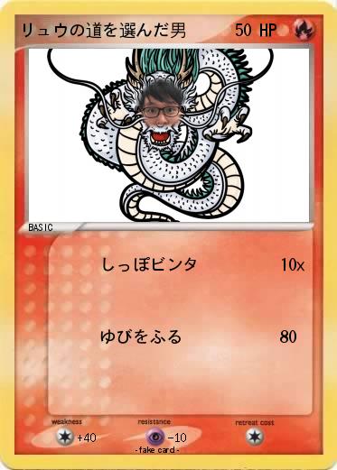 Pokemon リュウの道を選んだ男