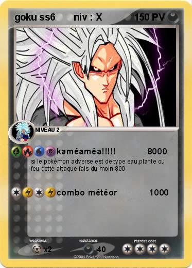 Pokemon goku ss6       niv : X