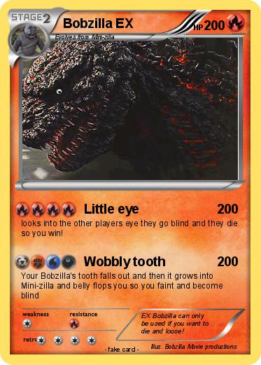 Pokemon Bobzilla EX