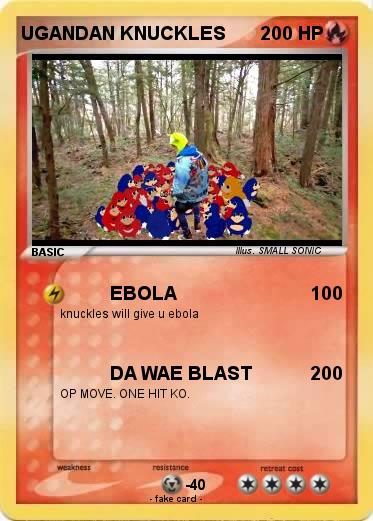 Pokemon UGANDAN KNUCKLES