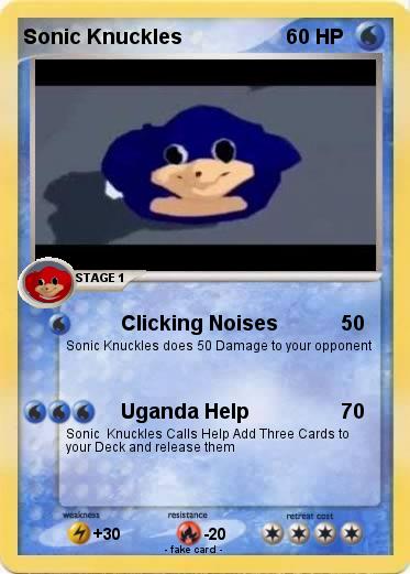 Pokemon Sonic Knuckles