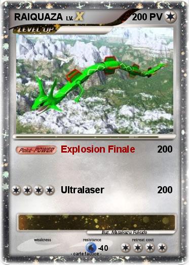 Pokemon RAIQUAZA