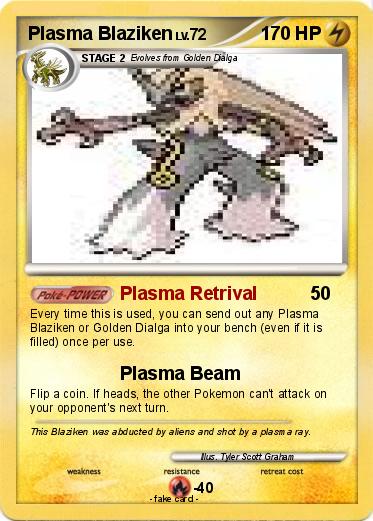 Pokemon Plasma Blaziken