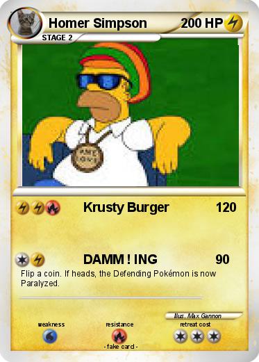 Pokemon Homer Simpson